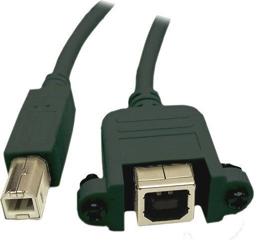 Cablu Alcasa USB 2.0 B B 1m USB USB B Negru