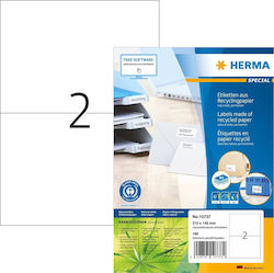 Herma Αυτοκόλλητες Ετικέτες Α4 Ορθογώνιες 210x148mm Herma Αυτοκόλλητες Ετικέτες Α4 Ορθογώνιες 210x148mm