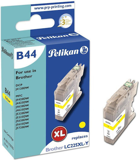 Pelikan Συμβατό Μελάνι Εκτυπωτή InkJet B44 Κίτρινο 1τμχ