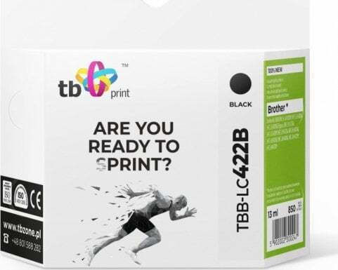 TB Print Συμβατό Μελάνι Εκτυπωτή InkJet LC422B MFC-J5340DW Μαύρο 1τμχ