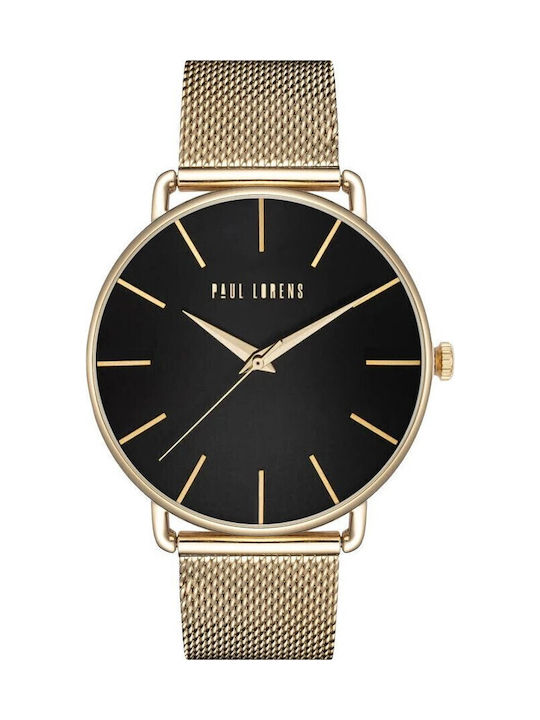 Paul Lorens Women's Watch with Gold Metal Bracelet
