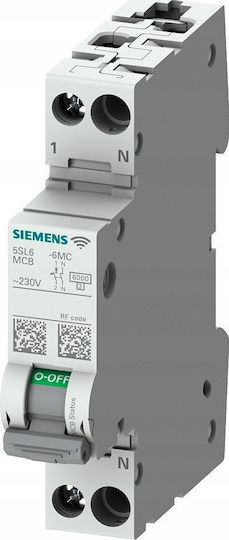 Siemens Еднополюсна Щепсел за захранване Релсов превключвател WiFi 230V 25Спецификация