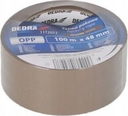 Dedra Verpackungsfolie 48mm x 100m in Braun Farbe