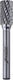 Dedra Cylindrical Milling Cutter A6x16mm Shank 6mm