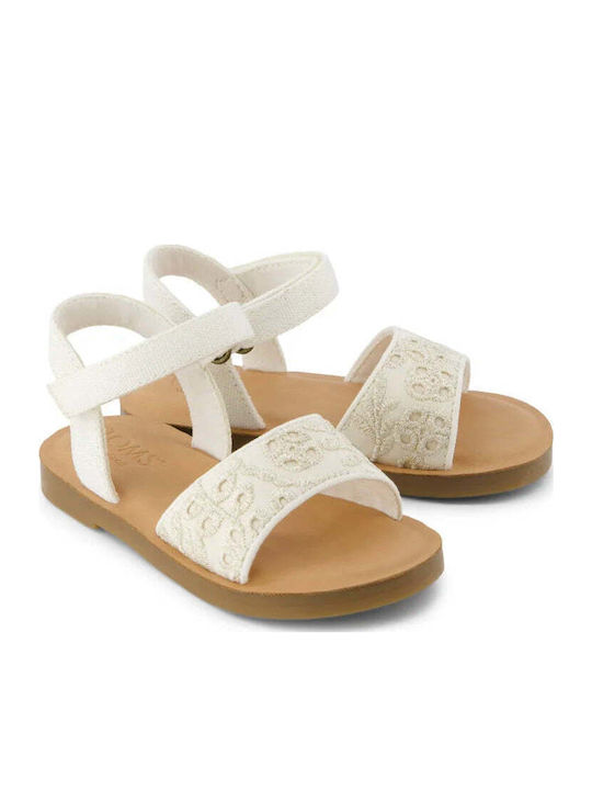 Toms Παιδικά Πέδιλα Remi Λευκά
