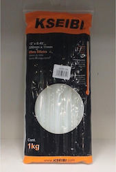 Hot Melt Glue 30cm/11mm Transparent 1kg