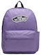 Old Skool Classic School Backpack for Junior High-High School Purple 22L 32.4 x 12 x 42cm
