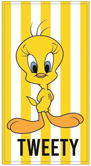 Πετσέτα Θαλάσσης Tweety Microfibre 70 X 140 Cm