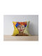 Lenjerii Deosebite Dekorativer Kissenbezug aus 100% Baumwolle 04 43x43cm
