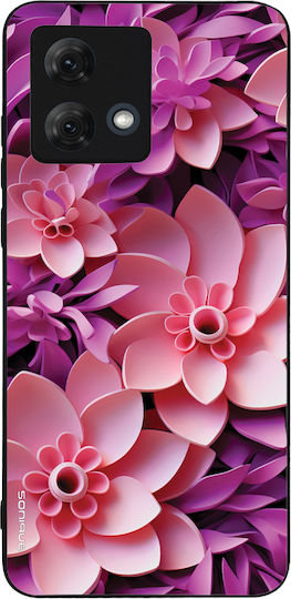Sonique 3D Flower Series Case for Motorola Moto G84 5G Pink