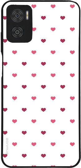 Sonique Heart Series Case for Motorola Moto E22 4G White 01