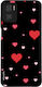 Sonique Back Cover Silicone Black (Moto E22)