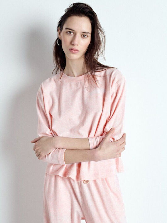 Women's Blouse Soft Pink