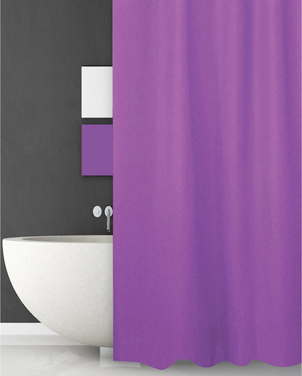 San Lorentzo Shower Curtain Fabric 180x180cm Purple