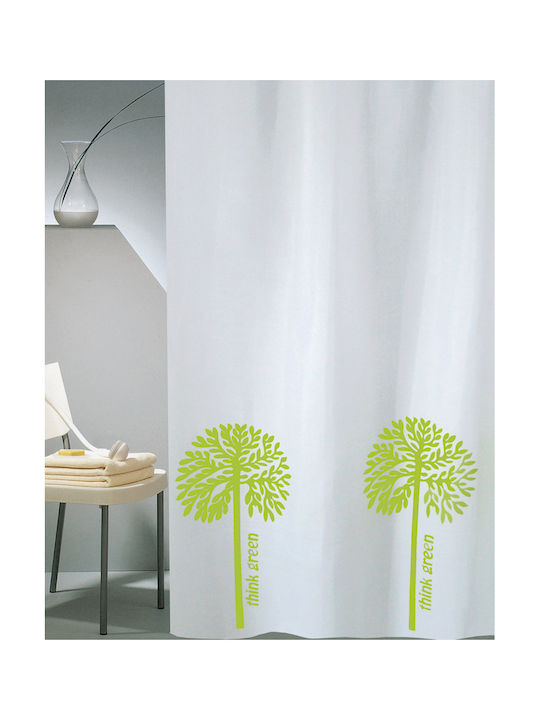 San Lorentzo Think Κουρτίνα Μπάνιου Υφασμάτινη 240x180cm Think Green