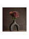 GloboStar Decorative Vase Toledo Black 6x27x24cm