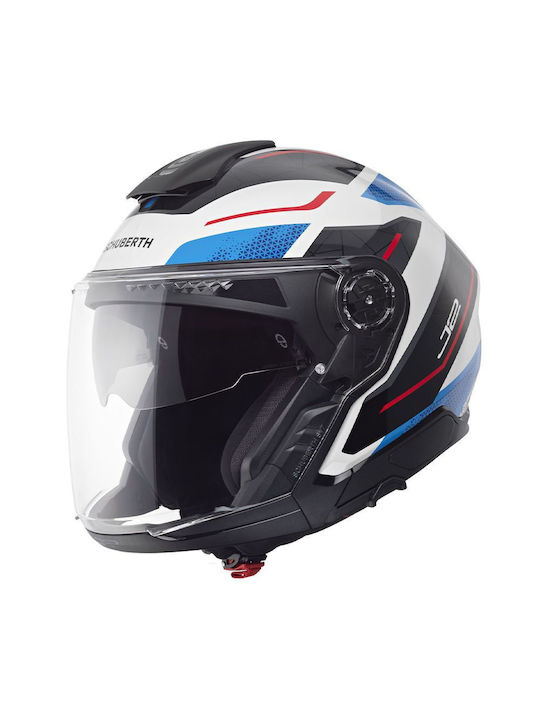 Schuberth J2 Sigma Blue Κράνος Μηχανής Jet ECE 22.06 1660gr με Sunvisor