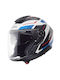 Schuberth J2 Sigma Blue Κράνος Μηχανής Jet ECE 22.06 1660gr με Sunvisor