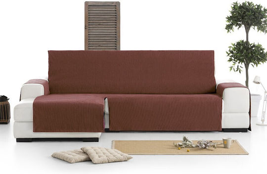 Eysa Mid Elastische Abdeckung für Ecksofa Rot 350εκ. 1Stück F349089I