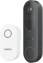 Reolink Κουδούνι Πόρτας Wi-Fi Μαύρο