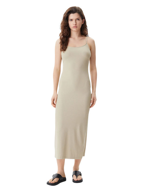 Calvin Klein Sommer Midi Damenkleid Gestrickt B...