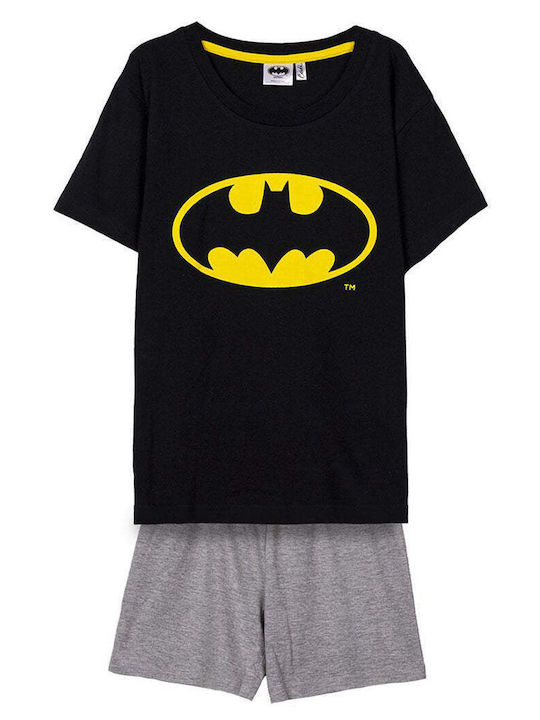 Arnetta Kids' Pajamas Summer Cotton Black