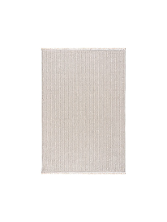 Beauty Home Χαλί Διάδρομος Λευκό, Μπεζ 67x210cm