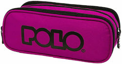 Polo Triple Box Pencil Case with 3 Compartments Purple Polo Triple Box Pencil Case with 3 Compartments Purple