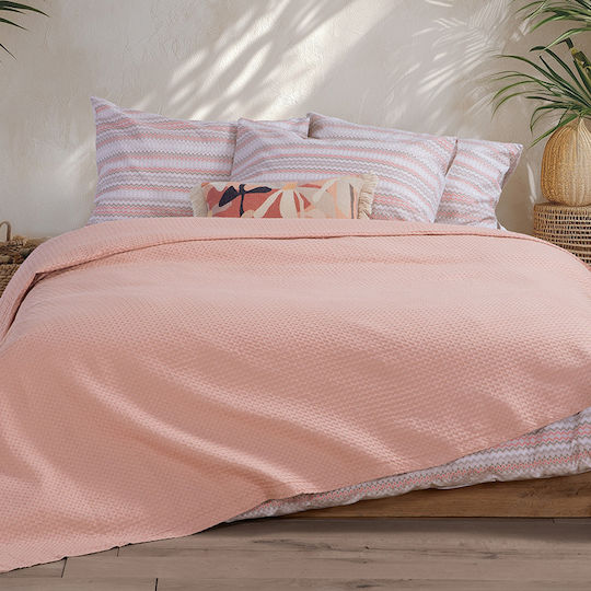 Nef-Nef Homeware New Golf Υπέρδιπλη 220x240εκ. Ecru Nef-Nef Homeware New Golf Υπέρδιπλη 220x240εκ. Ecru