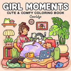 Colouring Book Girl Moments Colouring Book Girl Moments