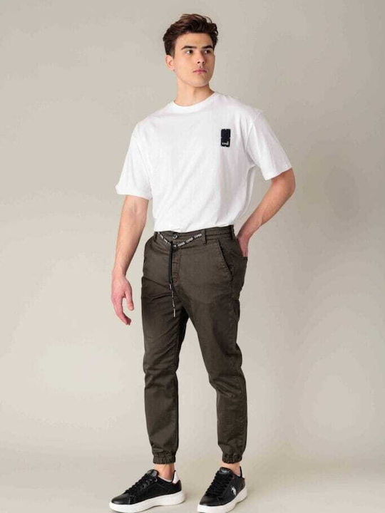 Παντελόνι Chino Dark Olive Green