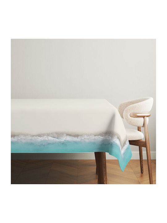 Cotton Club Τραπεζομάντηλο Βαμβακερό Wave 140x220εκ.