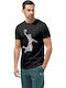 T-shirt Μαύρο