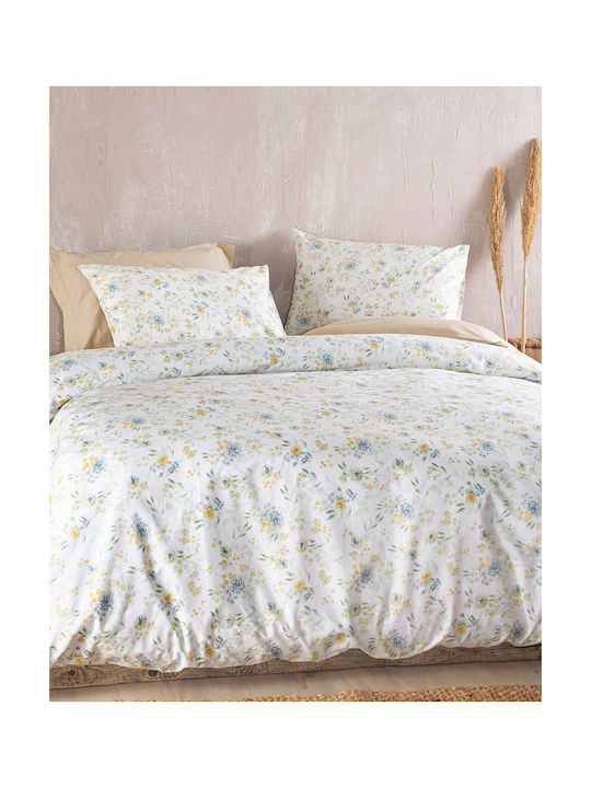 Rythmos Sorin Pillowcase Set with Envelope Cover Blue 50x70cm.