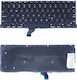 Tastatură Laptop Apple MacBook Pro Retina 13" A1502 2013 2014 Mf839 Mf840 Mf841 Me864 Me664 Me293 Me294 Us Fără Ramă Negru Cod 40171usbl