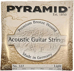 Pyramid Light Einstellen Akustikgitarrensaiten Bronze 12-52 Pyramid Light Einstellen Akustikgitarrensaiten Bronze 12-52