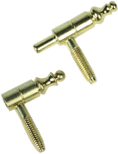 Μεντεσές Εξωτερικός Βιδωτός Φ.9mm 65mm 2τμχ