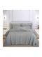 Greenwich Polo Club 3496 Coverlet Single Microfiber Grey 160x240cm