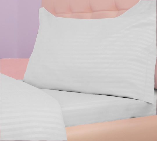 Pucioasa Pillowcase Set White 50x70cm.