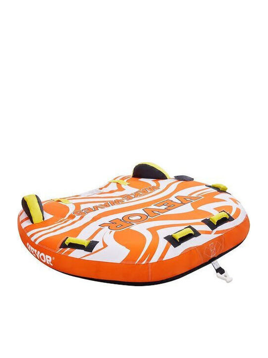 Vevor Inflatable Mattress for the Sea 2 Persons with Handles Orange 156.5cm. CQTL2PDDX2R0W0X83V0