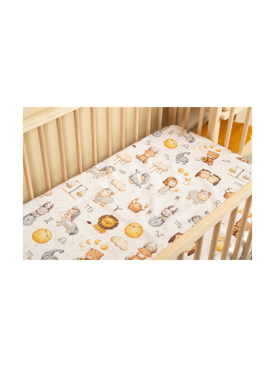 Sensillo Baby Bettlaken Für Krippe Baumwolle 60x120cm