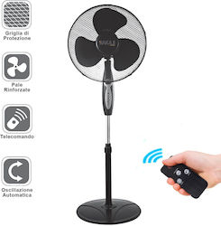 Bakaji 02828514 Ventilator Pe Piedestal 40cm Negru Bakaji 02828514 Ventilator Pe Piedestal 40cm Negru