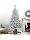 Christmas Tree Snowy 210cm with 2037 Branches