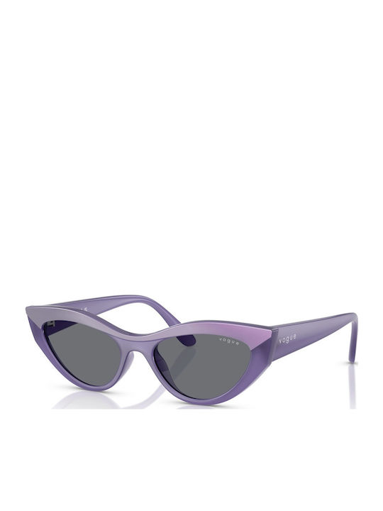 Vogue Women's Sunglasses with Purple Plastic Frame and Purple Lens VO5637SU 3219/1