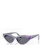 Vogue Women's Sunglasses with Purple Plastic Frame and Purple Lens VO5637SU 3219/1
