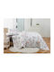Liolios Home Amelia Σετ Σεντόνια Υπέρδιπλα 245x270εκ. Λευκό (4τμχ)