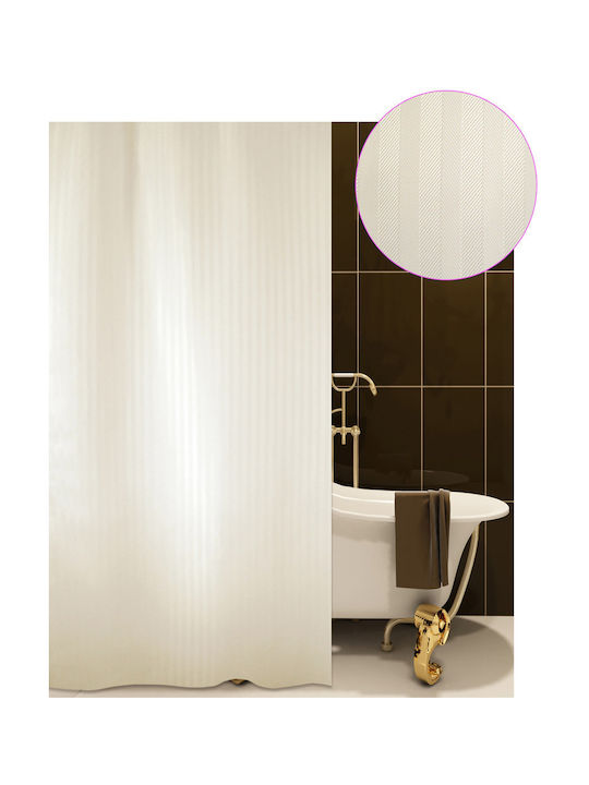 San Lorentzo Luxor Shower Curtain Fabric 180x18...