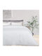 Das Home 9658 Coverlet Queen Size Microfiber White 240x250cm