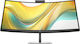 HP S5 Pro 534pm Ultrawide VA Gebogener Monitor 32" QHD 3440x1440 mit Reaktionszeit 5ms GTG Silber