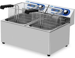 Dynamic Ηλεκτρική Φριτέζα Διπλή Χωρητικότητας 2x8lt Dynamic Ηλεκτρική Φριτέζα Διπλή Χωρητικότητας 2x8lt